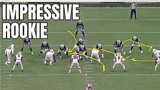 Raiders Rookie Jackson Powers-Johnson Looks Like A Steal | Film Review