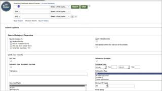 Business Sources Premier: Searching for Articles on a Topic
