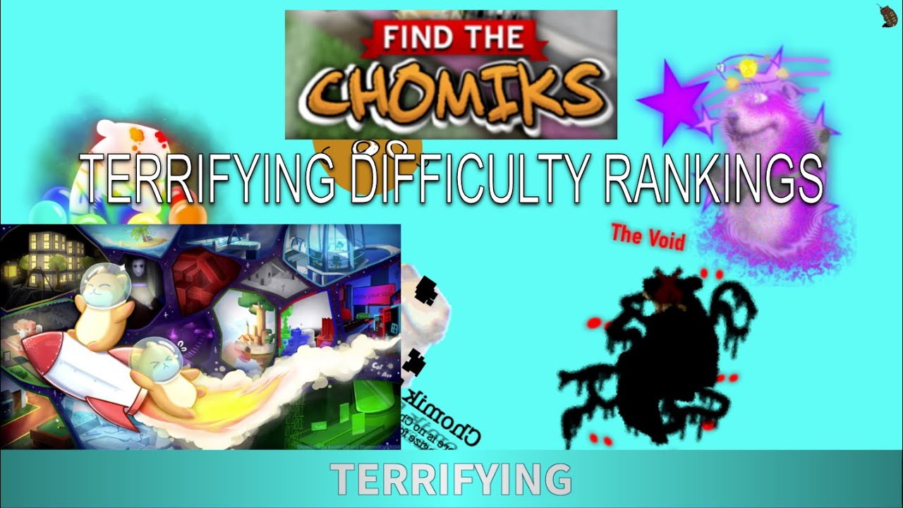 Find the Chomiks Terrifying chomiks ranked easiest to hardest