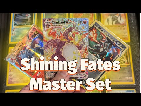 SHINY POKEMON in the TCG! Shining Fates Complete Collection! Master Set Monday | Ep. 15