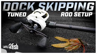 Unveiling Kyle Welcher's Ultimate Dock Skipping Rod Setup!