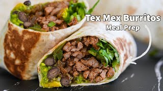 This Tex Mex Burrito Meal Prep Recipe Only Takes 30 Minutes To Make