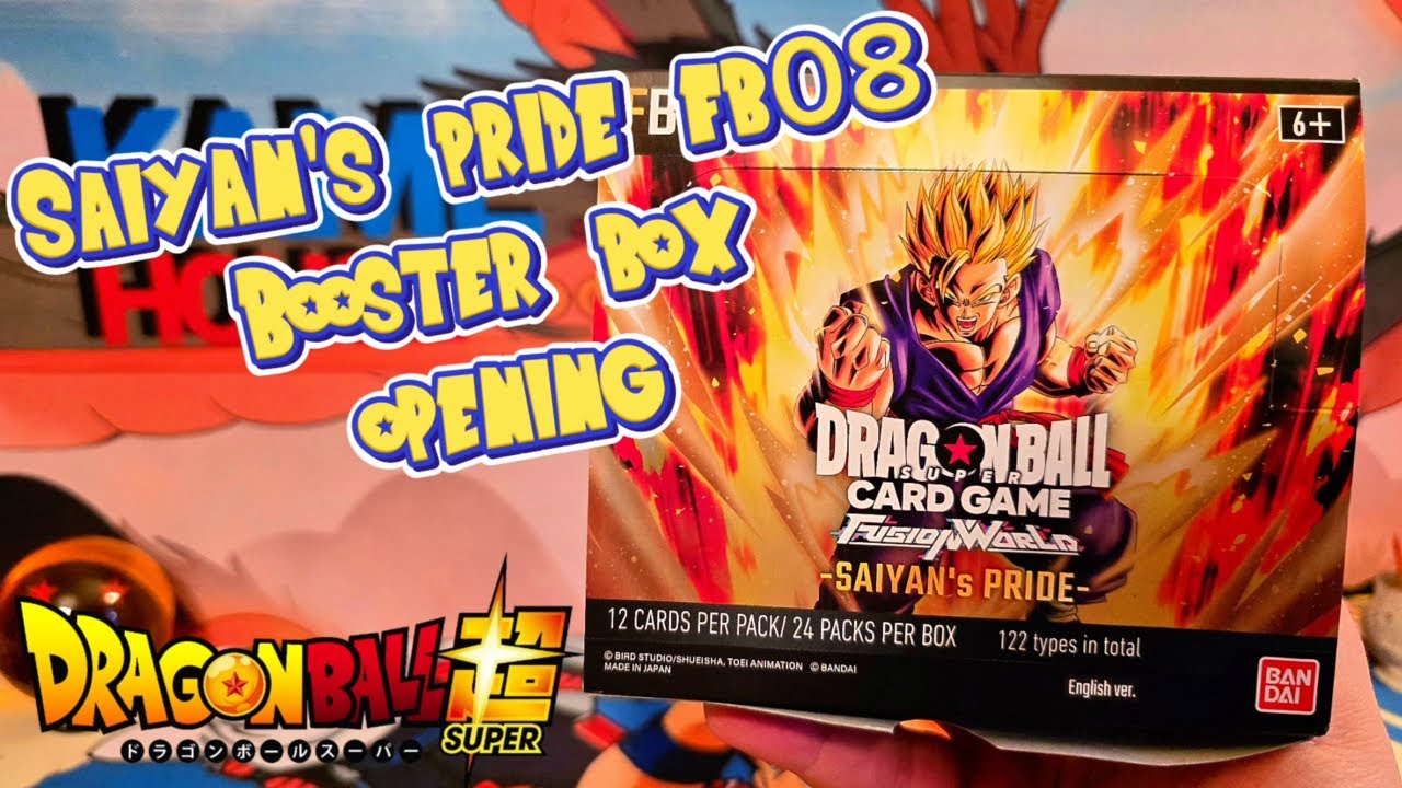*NEW* FB08 Saiyan's Pride Booster Box Opening [Dragon Ball Super Fusion World Card Game]