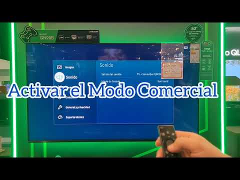 Samsung - How To - Como Activar y Desactivar el Modo comercial en tu televisor Samsung