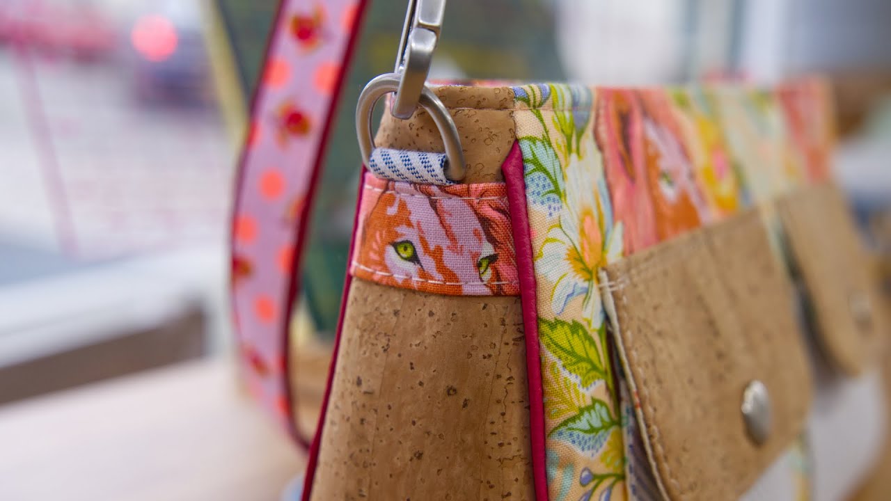 Alternative D-Ring Method for "That Cute Purse" and other Bags