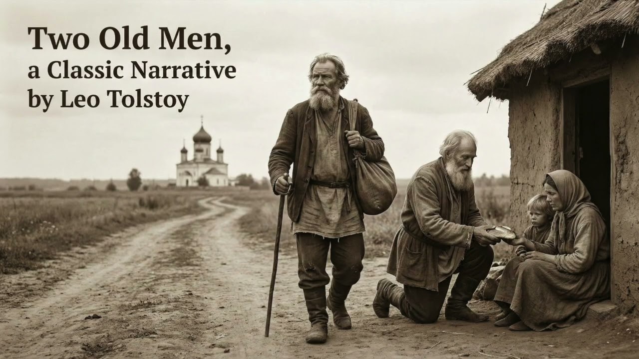ДВА СТАРИКА, классическая повесть Льва Толстого с новым изображением, озвученная Мэтью