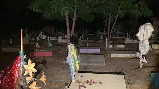 Cementerio de noche😱