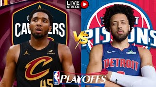 Cleveland Cavaliers vs Detroit Pistons/ Game 2 - Live Play by Play & Reaction