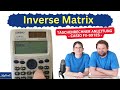 Inverse Matrix berechnen mit dem Casio fx-991ES – Taschenrechner Anleitung einfach erklärt