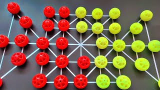 😱 16 Beads Game Extreme Strategy | Sixteen Gitti High Level Gameplay | Full Match screenshot 5