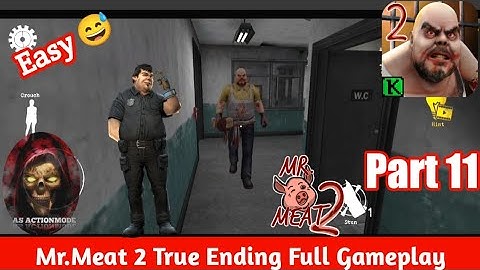 Mr.Meat 2: Prison Break Part 11| New Update Escape Ending| mr meat 2 update gameplay | AS ActionMode