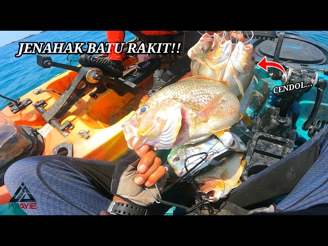 ADA IKAN JENAHAK DI BATU RAKIT!!..KAYAK FISHING MALAYSIA..VLOG (145) class=