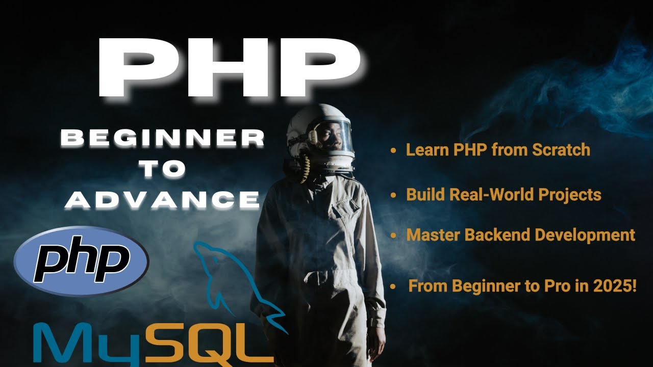 PHP Full Course Introduction (2025) | Learn PHP for Beginners to ...