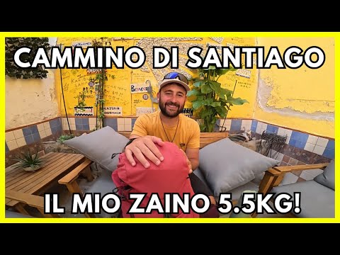 Backpack for the Camino de Santiago!