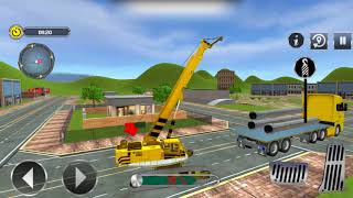 City Road Builder Construction Excavator Simulator Gameplay Video Android/iOS screenshot 1
