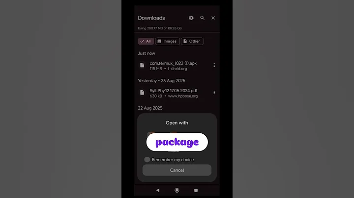 termux on Android #html #coding #python #shorts #ytshorts #tutorial