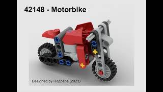 Lego 42148 Alternate Build Motorbike