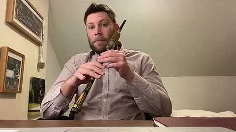 94 Struan Robertson (1st & 2nd parts) Tutorial (Keith Bowes Bagpipe Lessons)