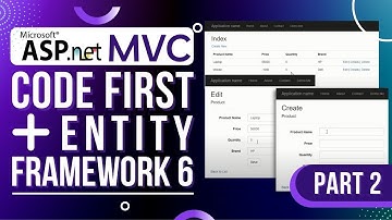 ASP Net MVC Code First using Entity Framework 6