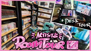 First art room tour | studio set up 2021