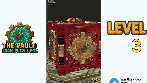 The Vault Logic Puzzle Box Level 3 Walkthrough Solution