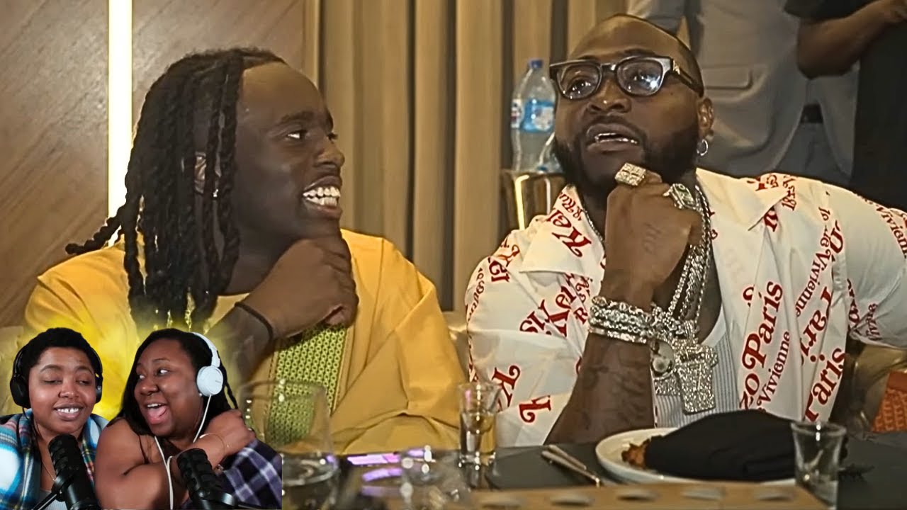 Kai Cenat Meets Davido In Nigeria | REACTION
