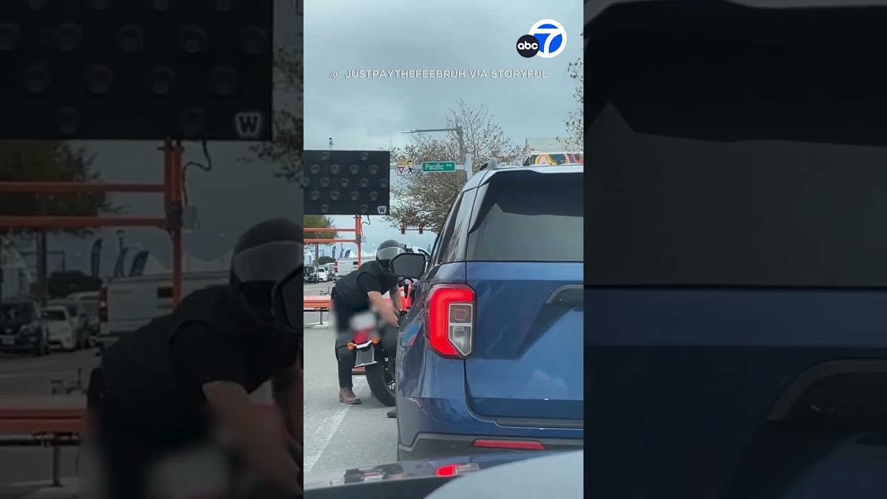 Driver Pulls Out Gun During Shocking Road Rage Incident