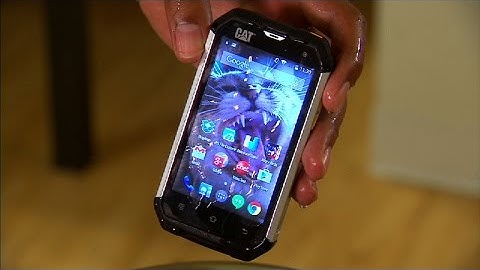 Rugged CAT B15Q tackles falls and splashes in style