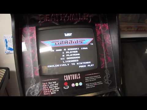 JAMMA VS GRADIUS Arcade Test Video 