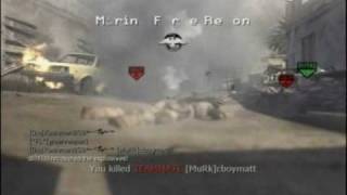 Call of Duty 4 Team Trolling
