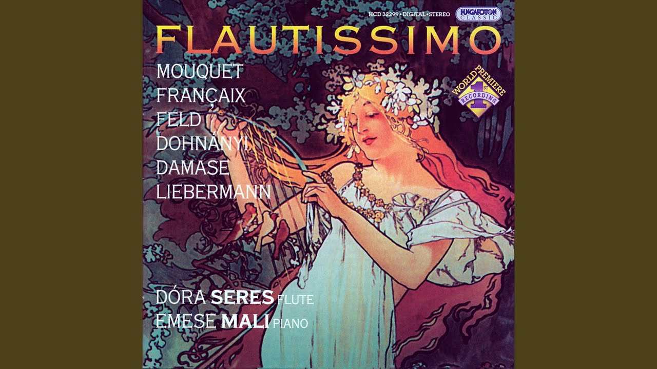 Flute Sonata, Op. 15, "La Flûte de Pan" I. Pan et les Bergers Allegro