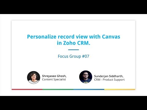 Focus group - 7: Personalize a view in a module using Canvas view.