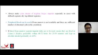 PGIMER FISH workshop 2020 Pre-analytical variables, sampling and harvesting