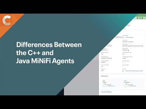 Differences between the C++ and Java MiNiFi agents
