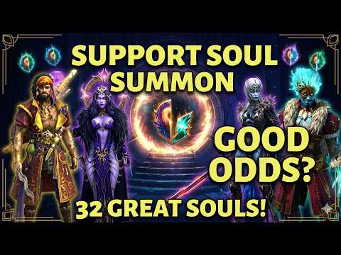 Support Soul Summon Pool - Souls for 32 Great Champions! RAID: Shadow Legends