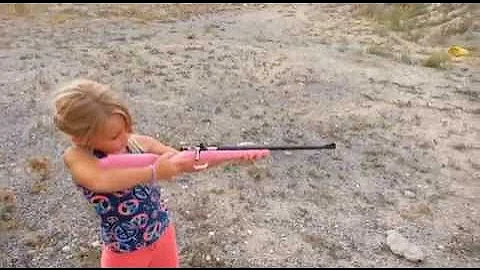 5 YEAR OLD SHARP SHOOTER PINK CRICKET 22
