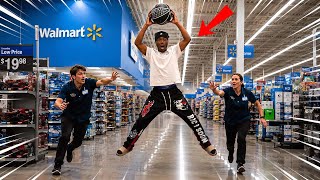 Exploding Basketball *Prank* In Walmart