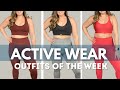 FULL WEEK OF CUTE GYM OUTFITS! Activewear Outfit Ideas 110