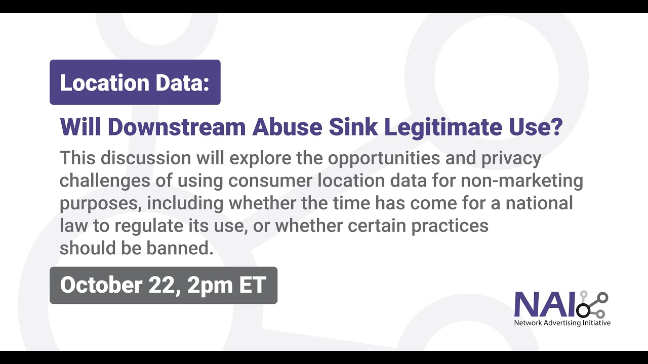Location Data: Will Downstream Abuse Sink Legitimate Use?
