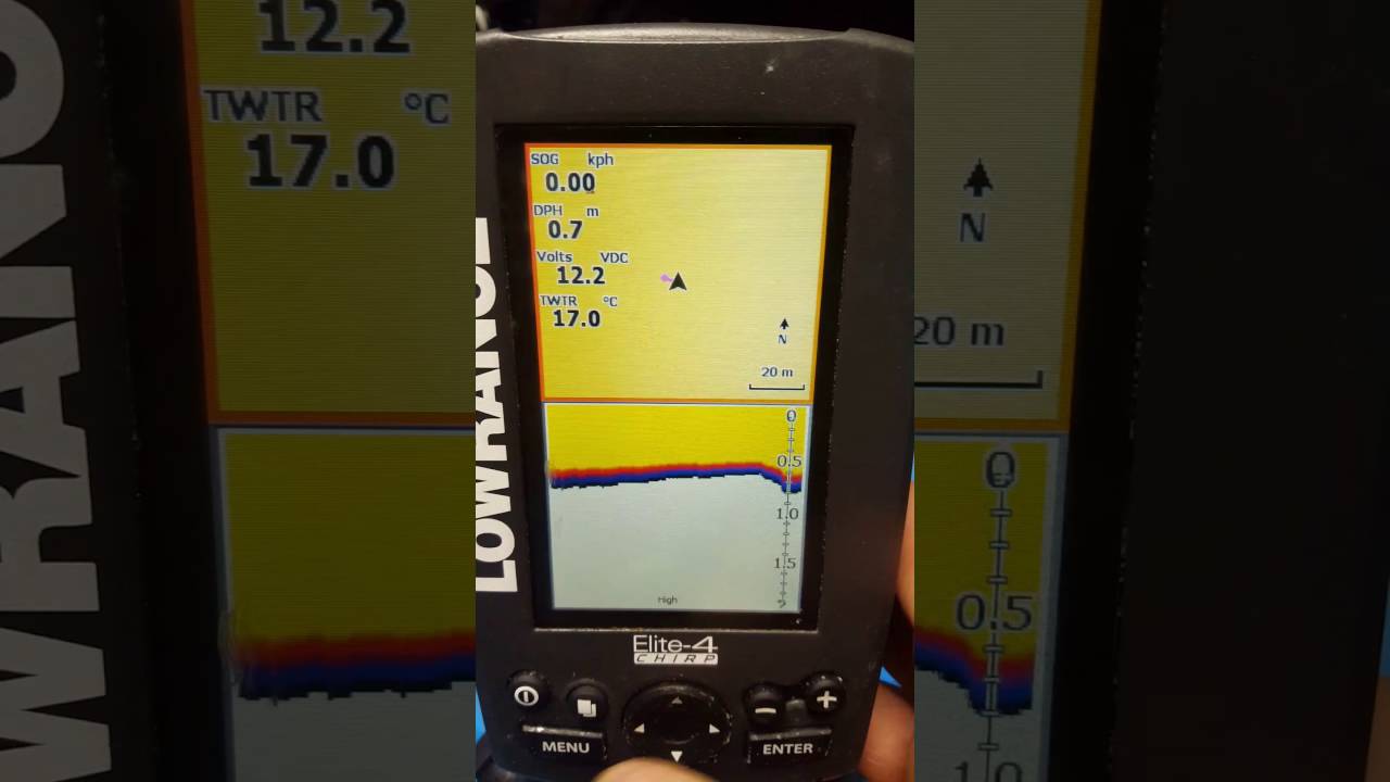 Lowrance Elite 4 Chirp Set Up ppb Snapper - YouTube