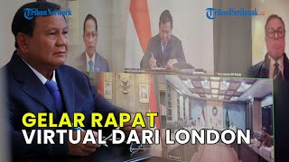 Prabowo Gelar Rapat Virtual Dari London Bahas Penataan Dan Penertiban Hutan