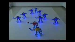 Robot XMAS Dance from PlasticPals.com