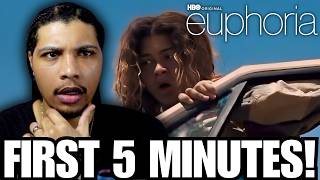 FIRST 5 MINUTES! *EUPHORIA* SEASON 3 | SCENE REACTION