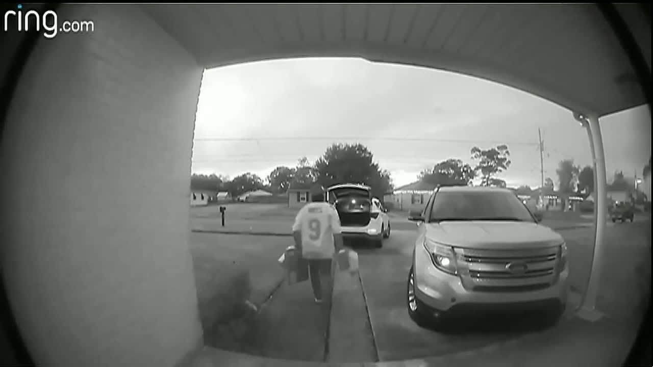 Caught on Camera: Another package stolen off a front porch