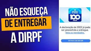 Evite esse erro ao ENTREGAR a Declaração do Imposto de Renda