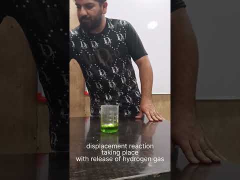 Displacement Reaction #experiment