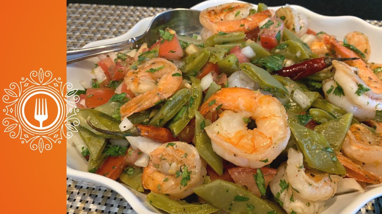 Ensalada de Nopales con Camarones | Deliciosa y Nutritiva