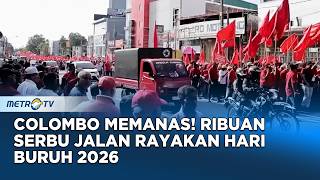 May Day Sri Lanka: Kaum Buruh &amp; Pendukung NPP Serukan Hak Pekerja
