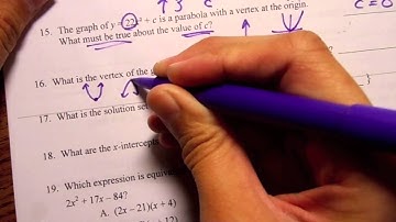 Taft Alg 1 Test #11 Review Part 2 (Test 03/28)