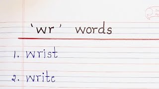 wr words Details